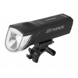 FORCE svetlo predné VERT 110L USB, čierne FORCE svetlo predné VERT 110L USB, čierne