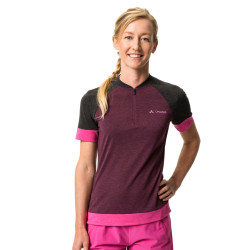 Vaude all-mountain dres, Altissimo Q-Zip, cassis, dámsky Vaude all-mountain dres, Altissimo Q-Zip, cassis, dámsky