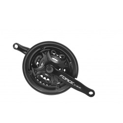 FORCE kľuky C8.2 Fe 42/34 / 24z 152mm, čierne