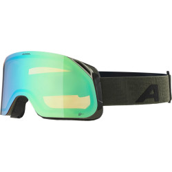 ALPINA Lyžiarske okuliare BLACKCOMB Q-LITE  moon-grey mat., modré sklá